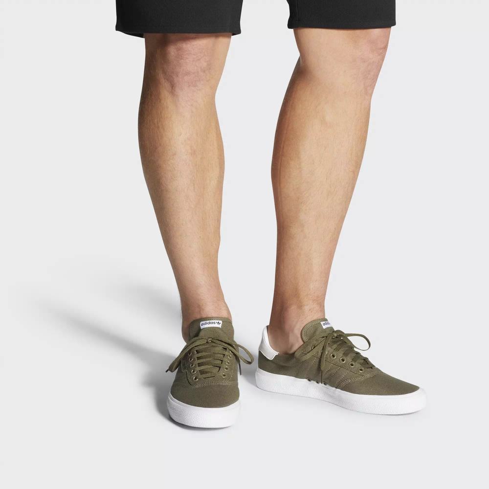 Adidas 3MC Vulc Tenis Marrom Para Hombre (MX-40475)